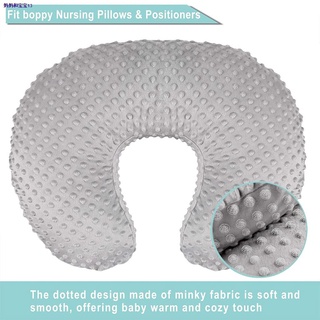 Maternity Pillows✘☽❡◑Minky Boppy Pillow Case Cover Nursing breastfeeding waterproof for u shaped pil