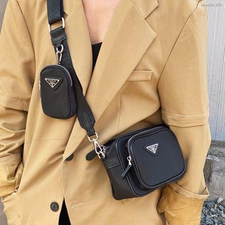 ₪Sling Bag For Women Korean 2in1 Nylon Sling Bag With Pouch