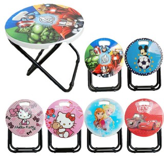 COD DVX #007 Foldable Kiddie Stool Kids Party Chair Kiddie Chairs Character Folding Kids Chair Upuan
