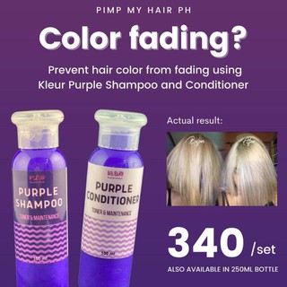 KLEUR Purple Shampoo and Purple Conditioner by Pimp my Hair