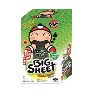 ✘❈﹍New Tao Kae Noi Crispy Seaweed Big Sheet 38.5g 4 flavors