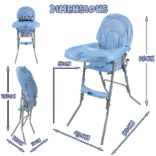 Phoenix Hub A618 Baby High Chair Booster Baby Feeding Chair (9)