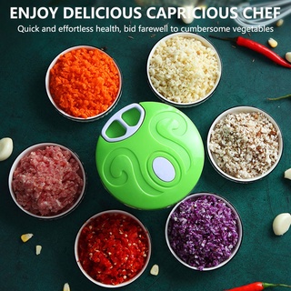 500ml Manual Rope Food Hand Chopper Processor Slicer Shredder Salad Maker Garlic Onion Slicer Cutter Kitchen Tool SL012 (4)