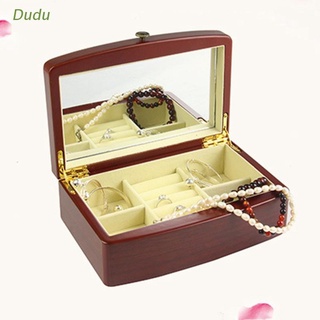 Dudu European Style Three-layer Jewelry Box for Hanging Necklaces and Pendants