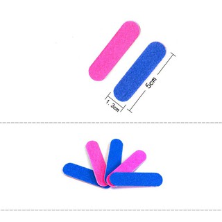 【1pcs】 Nail Files Frustration Frosted Double Sided Manicure Tool