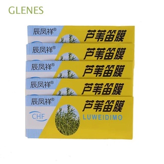 GLENES 10Pcs Flute Diaphragm Reed Metal Flauta Dizi Membrane Dizi Special Durable Chinese Flute Musical Accessories For Musical Instruments Natural Bamboo Flute