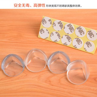 10 Pcs Transparent Anti-Collision Corner Sphere Corner Protector Baby (5)