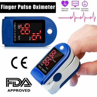 Fingertip Pulse Oximeter Family Pulse Oxymeter Finger Clip Oximeter Finger Pulse Monitor Heart Rate