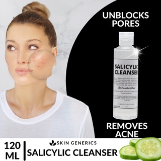 [ SALICYLIC ACID CLEANSER ] Skin Generics Salicylic Acid Facial Cleanser Remove Acne by Exfoliating
