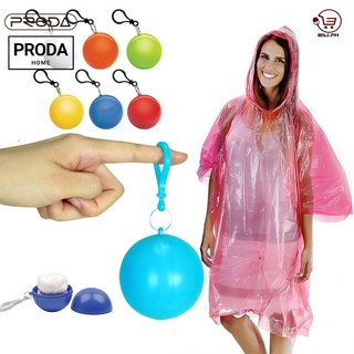 Adult portable poncho ball disposable thickened emergency waterproof raincoat color