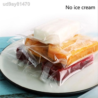 ⊕☼100 Pcs/lot Plastic Ice Pop Bag One-time Transparent Popsicle Bags Fridge Ice Cream Storage Packag