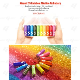 Rainbow Alkaline 1.5V Battery AAA / AA 10-PC Set (7)