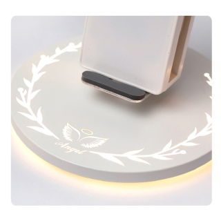 10W Fast Wireless Charger Angel Wings Changing for iPhone & Other Brands Phone (7)