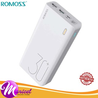 Romoss Sense 8 Plus 3.0 QC 30000mAh Powerbank