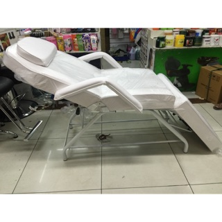 Facial bed with arm rest spa bed
