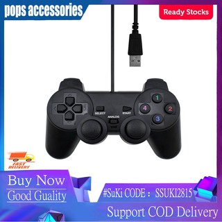 Dual Shock 2 USB PC Vibration Gaming Controller Gamepad For PC Phone
