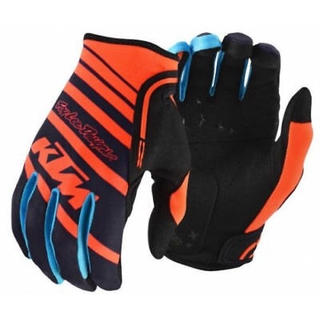 T4K Full Finger Gloves Motocross Bicycle and Motorcycle Racing Gloves Pad Breathable 2 /COD