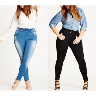 Size: 30-44 Plus size Joni Jeans stretchable highwaist denim skinny pants