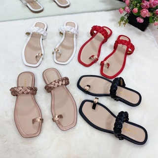 New 2021 Cool Slippers Women Summer Big Size Rhinestone Women's Sandals Pure Color Fashion Shoes Fem (2)