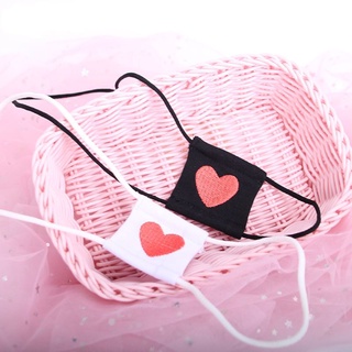 Women Anime Cosplay Costume Eyeshade Heart Embroidery Single Eye Mask Blindfold PXPB