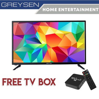 ✥Greysen 32" Slim LED TV with Free TV Box