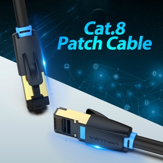 Vention Cat8 Ethernet Cable 40Gbps Super Speed SFTP RJ45 Network Cable for Router Modem PC Laptop (2)