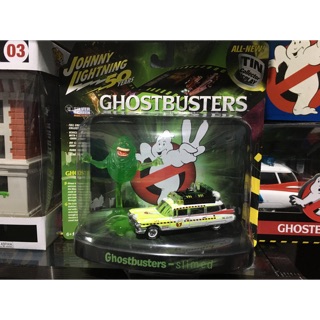 Ghostbuster Silver Screen with Smiler Figure Tin Collector Diorama