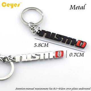 Metal Car Key Ring Key Chain Badge Emblem For NISSAN NISMO (1)