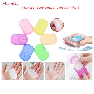 Travel Portable anti-bacterial Clean Paper Soap Box