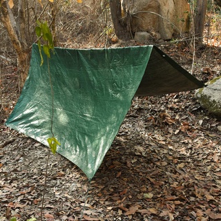 Camping Rain Fly Tent Tarp Waterproof Portable Camping Tent Tarp Shelter Basha Sunshade