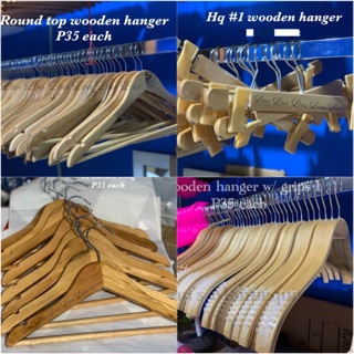 4 Pieces Class A Wooden Hangers