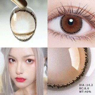 ✨✨1pair Cosmetic Coloured Contact Lenses Fashionable Moisture (2)