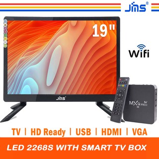 JMS 19 Inch Full HD LED TV With Smart TV BOX LED-2268S