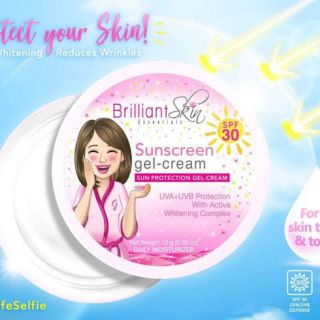 Brilliant Skin Sunblock Gel Cream 10g Sun Protection Gel Cream Original Authentic Whitening Cream