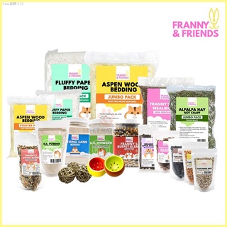 injoy powder✣❣▥▥✵☫【PHI in stock】 Franny & Friends Fluffy Hamster Paper Bedding Jumbo Pack 15L/900g R
