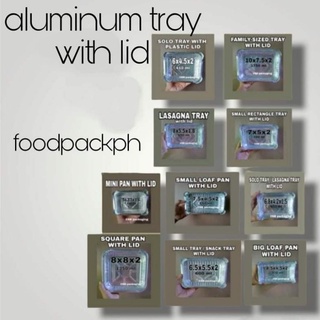 Aluminum Foil Tray With Plastic Lid Loaf Pan Solo Pan