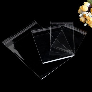 ❤❤ Clear Transparent Plastic OPP Self Adhesive Seal Bag Resealable Poly Bags