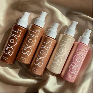 SOL BODY GLOW OIL COLLECTION BY COLOURPOP