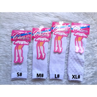Kids school long socks white - 3 and 6 pairs