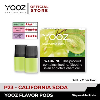 ▲⊙Yooz Flavor Pods 2ml x 2 - California Soda