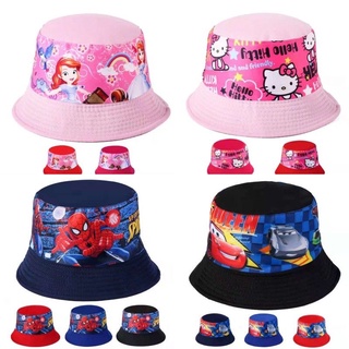 Kid’s Character Cute Bucket Hat For Girl And Boy Random color's only reversable