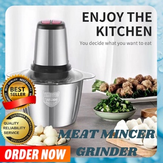 *RandHome-Authentic Meat Mincer Grinder Food Processor Machine Fast and Slow two gears Chopper*