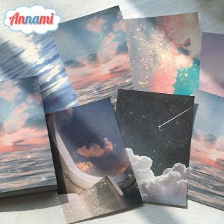 Annami 100Sheets Memo Paper Instagram Romantic Starry Sky Ocean Note Paper Message DIY Scrapbooking (1)