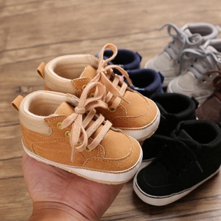✨ Kimi ๑ Baby Boys Shoes Newborn Infant Soft Sole Non-Slip Crib Sneakers First Walkers Casual Toddler Walking Shoes