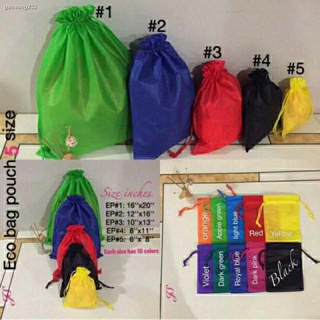 travel❉◑♘(20pcs) Eco pouch String bag ecobag Cash on Delivery