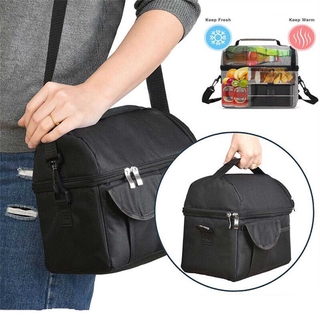 ins8L Large Insulated Lunch Bag Cooler Picnic Travel Food Box Tote Carry Bags Men