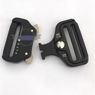 Y1ZJ Quick Side Release Metal Strap Buckle For 38mm Webbing DIY Bags Luggage Sewing Accessories &MY