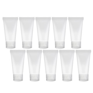 10PCs 15ml Travel PVC Essential Empty Cosmetic Tube Container Bottle Case ASDF