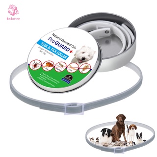 ☽Ready stock Dog Collar Tick Flea Anti Insect Mosquitoes Waterproof Long Lasting 8 Months Protection