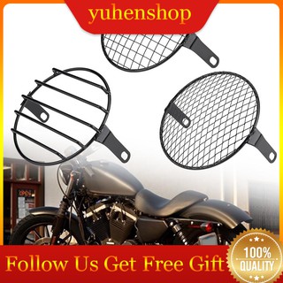 Grill Cafe for Mount 6 Headlight Cover Motorcycle Cruiser
